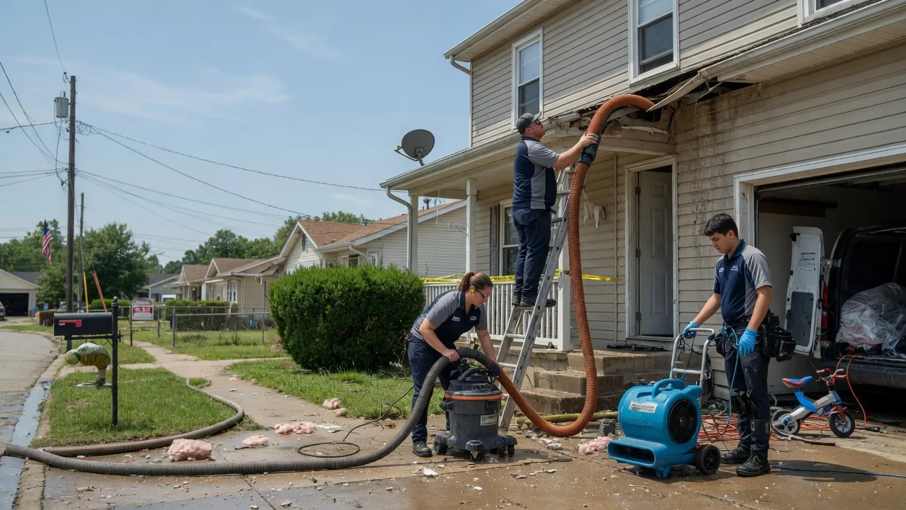 Water Damage Restoration in Bluff City, KS near me
